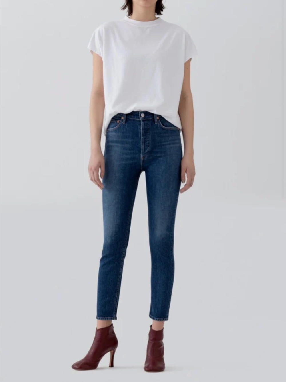 Agolde Nico High Rise Slim Fit